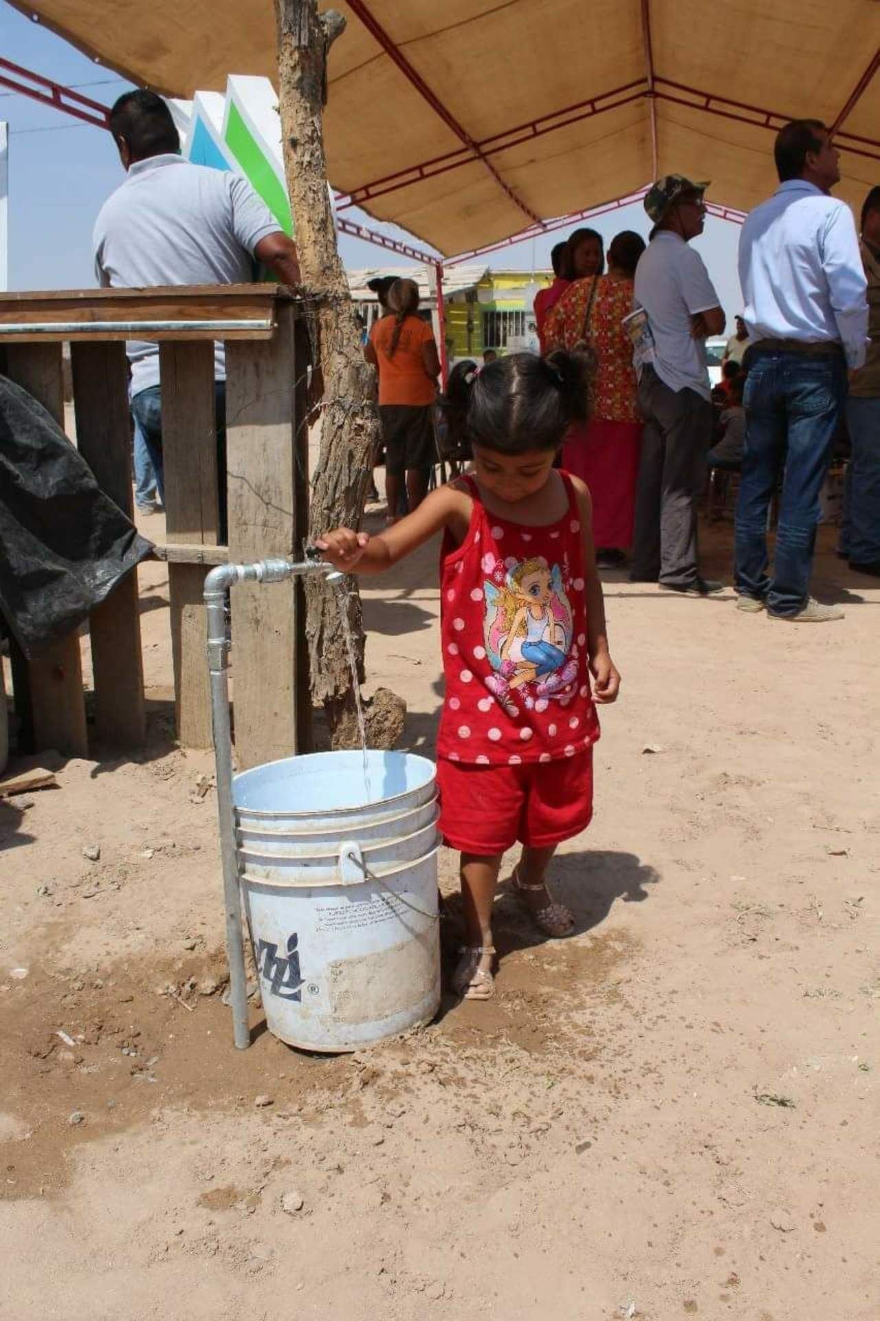 Inauguran obra de ampliación de red de agua en Matamoros. Noticias en tiempo real