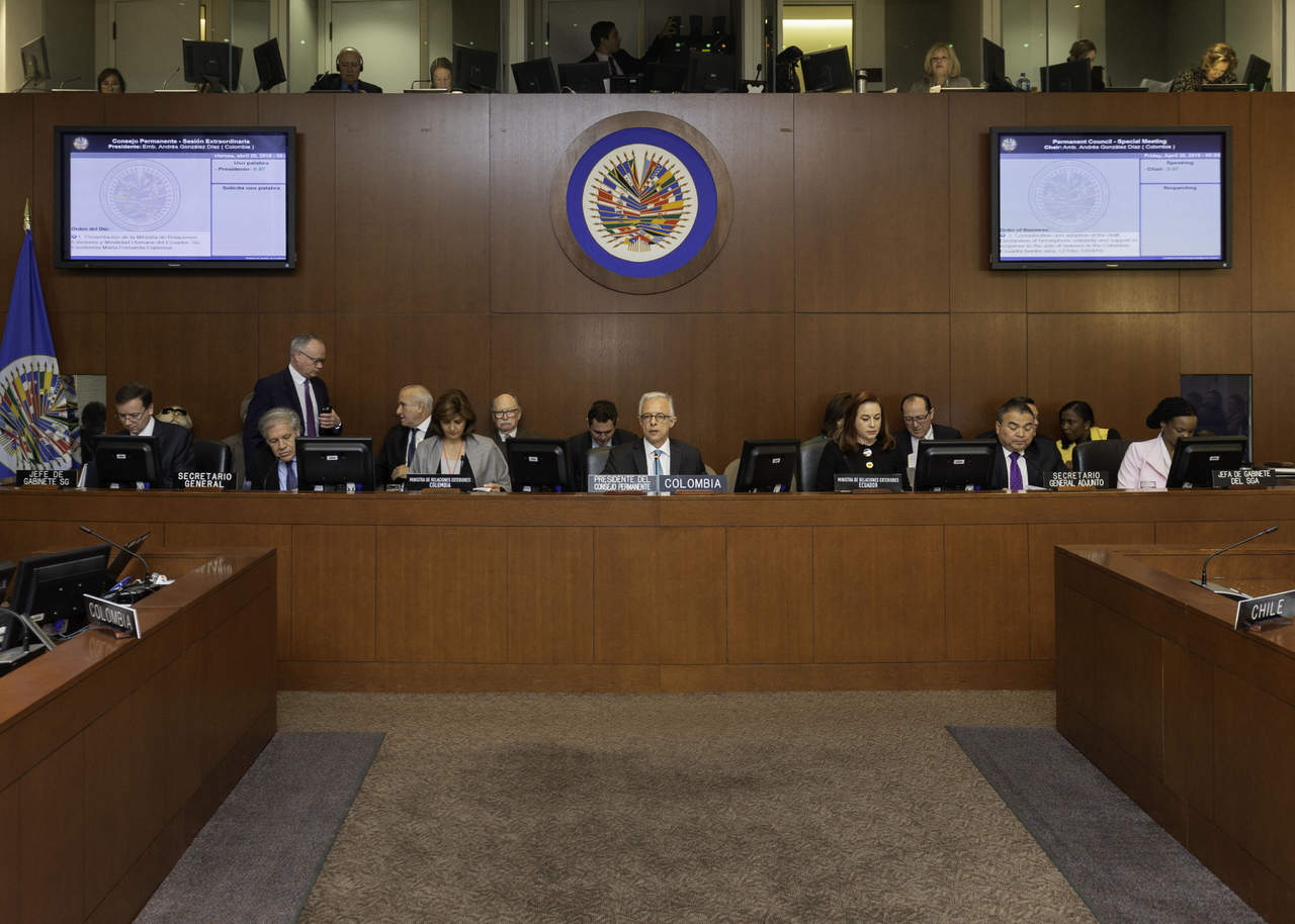 Convoca OEA consejo extraordinario sobre Venezuela. Noticias en tiempo real