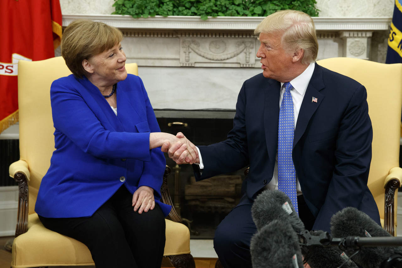 Relación con Merkel, excelente desde el principio, dice Trump. Noticias en tiempo real