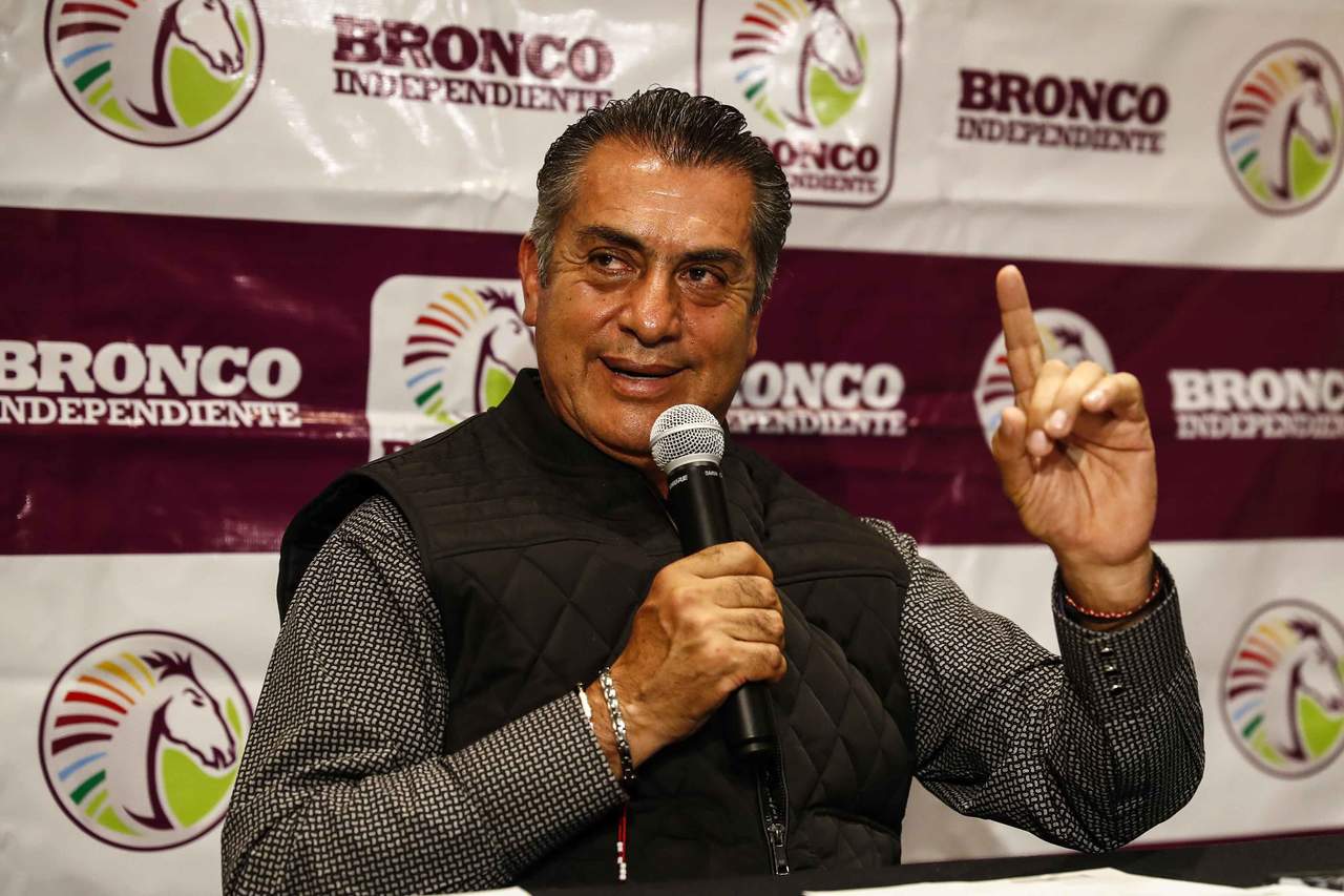 Expresidentes deben conservar seguridad, dice El Bronco. Noticias en tiempo real