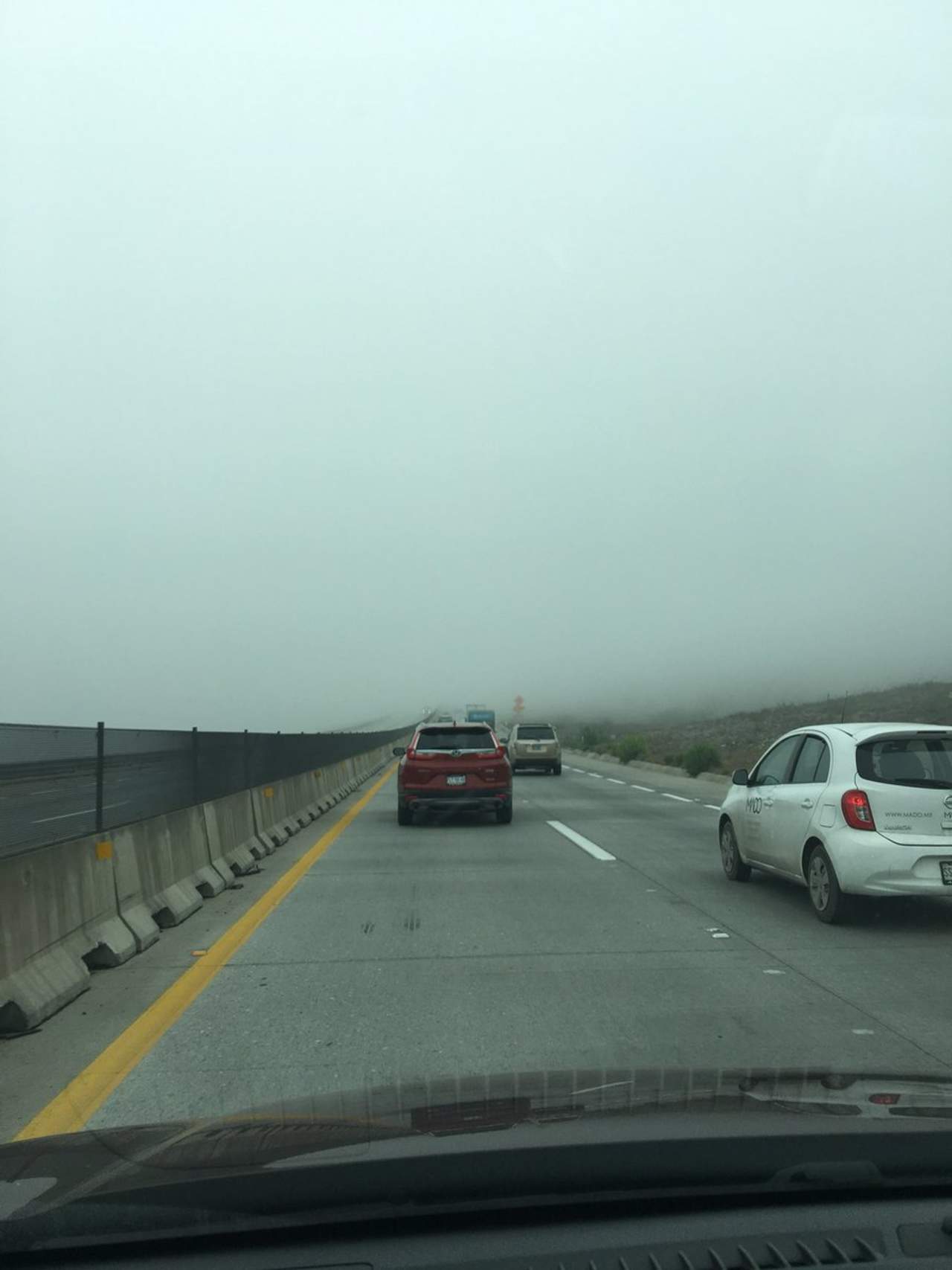 Abren circulación de autopista Saltillo-Monterrey. Noticias en tiempo real