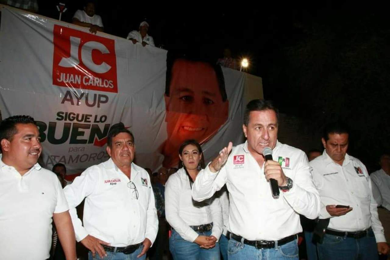 Inicia campaña Juan Carlos Ayup en Matamoros. Noticias en tiempo real