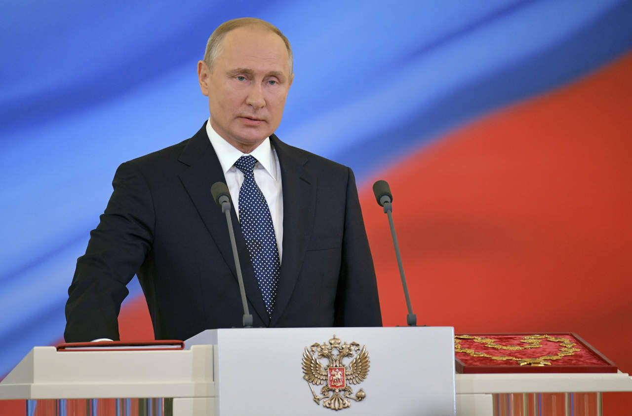 Putin es investido presidente de Rusia por cuarta ocasión. Noticias en tiempo real