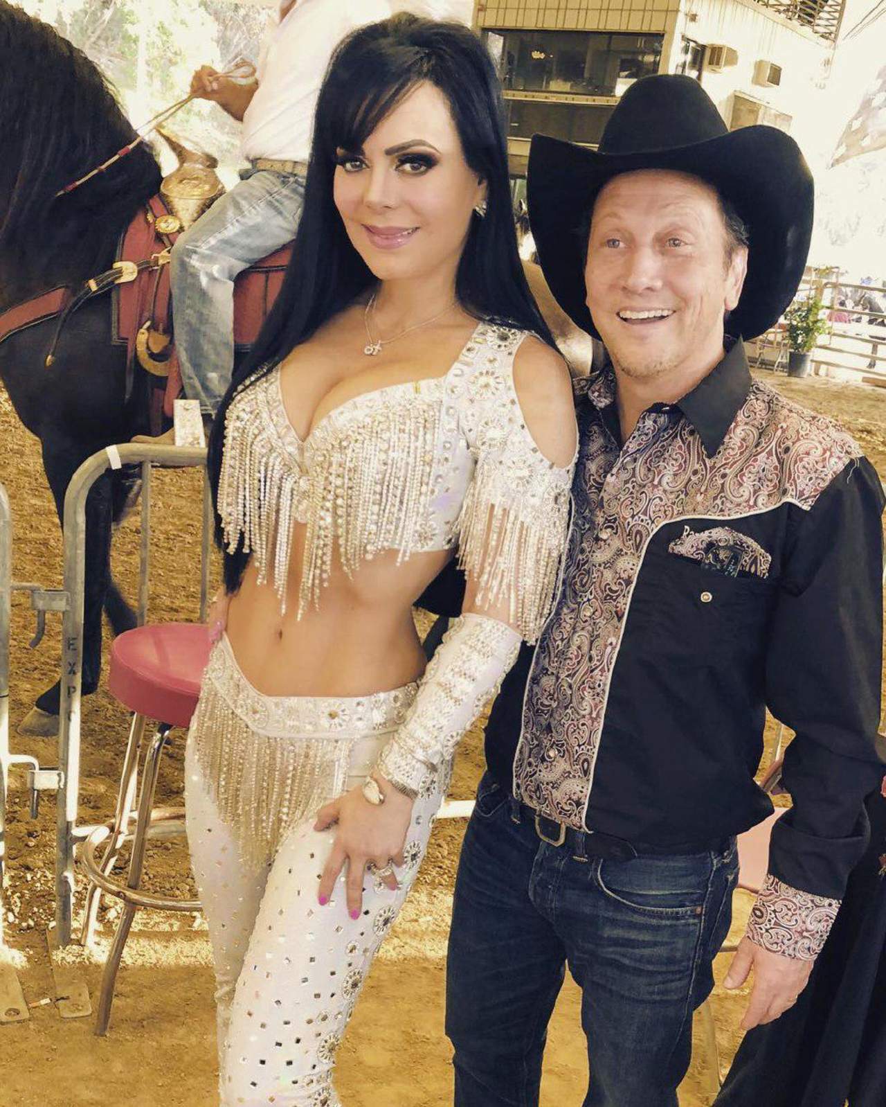 Maribel Guardia comparte fotografía junto a Rob Schneider. Noticias en tiempo real