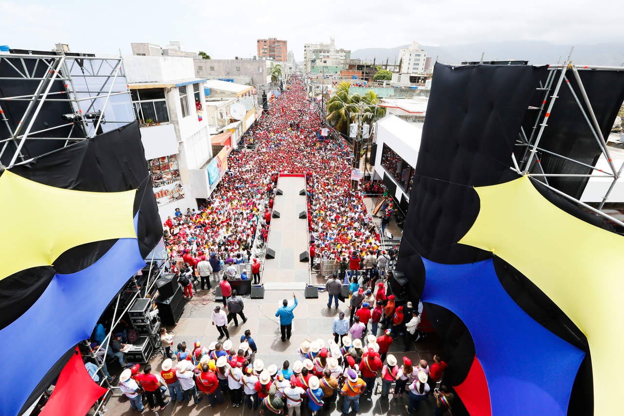 Pide Maduro a simpatizantes unión para lograr victoria en elecciones. Noticias en tiempo real