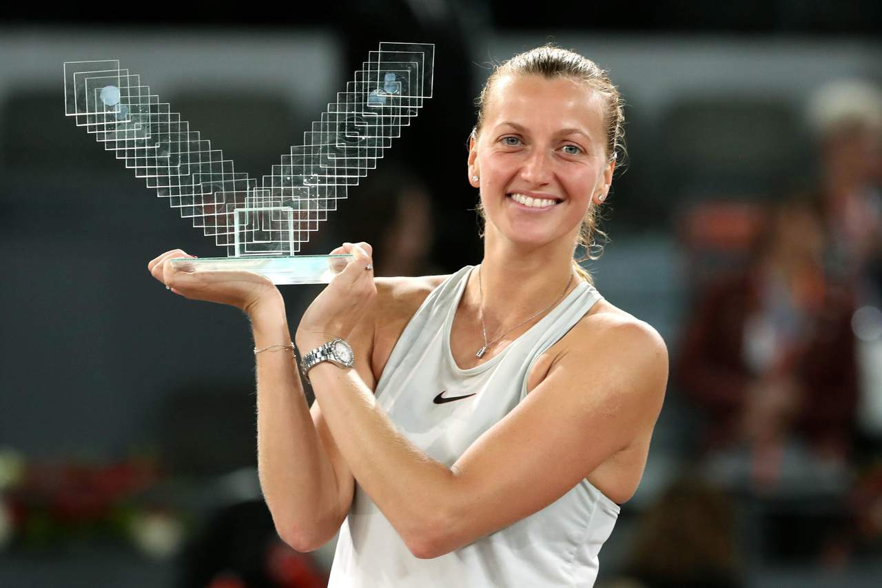 Kvitova logra su tercer título en Madrid. Noticias en tiempo real