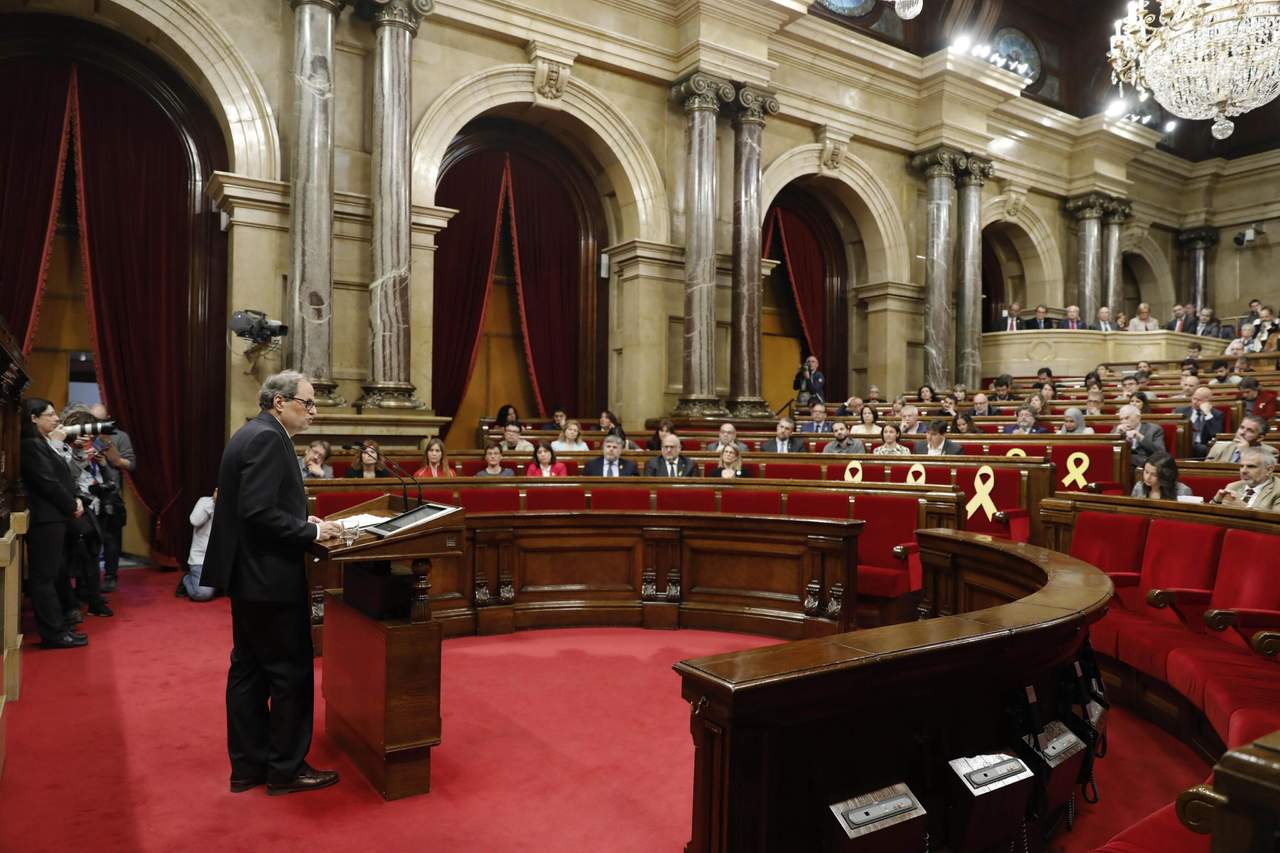 Eligen a Joaquim Torra como presidente regional de Cataluña. Noticias en tiempo real