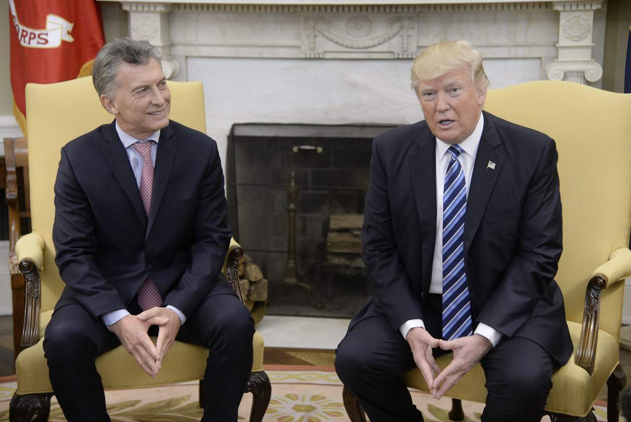 Apoya Trump a Macri en la negociación con el FMI. Noticias en tiempo real