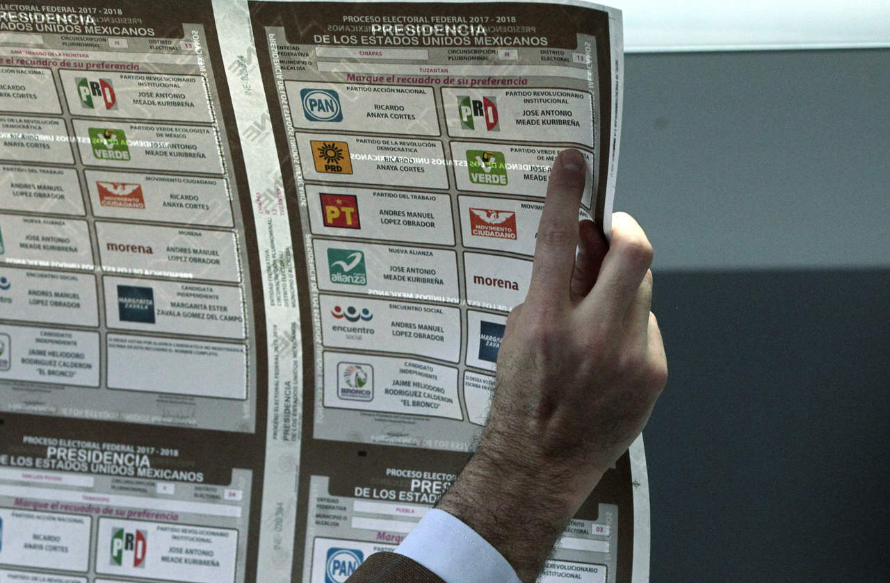 PAN va a reimprimir boletas electorales por salida de Zavala. Noticias en tiempo real