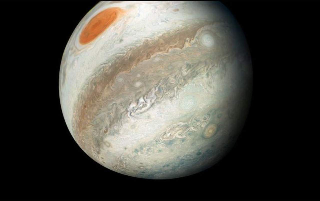 NASA muestra fotografía de Júpiter desde nueva perspectiva. Noticias en tiempo real