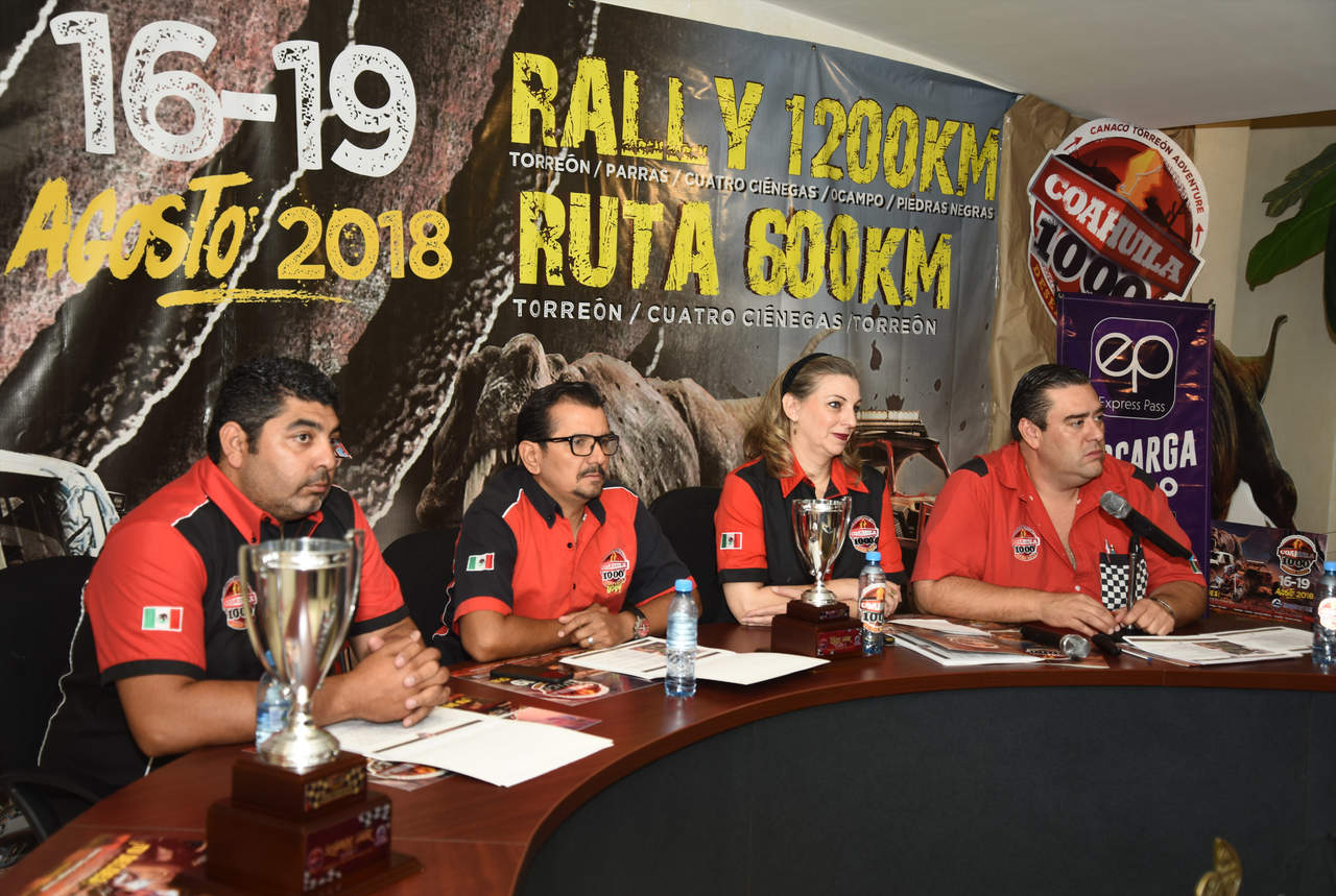 Presentan el Coahuila 1000 Desert Rally. Noticias en tiempo real