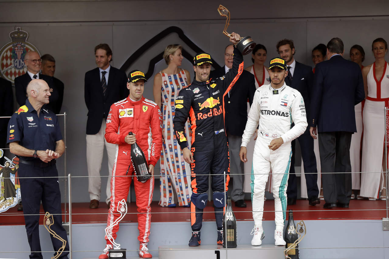 Ricciardo conquista Mónaco: Checo, sin puntos. Noticias en tiempo real