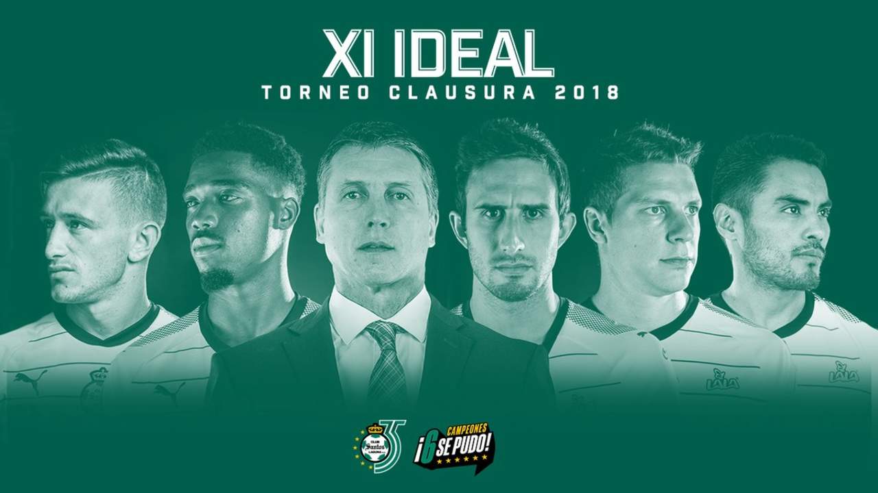 #Top5 Santistas en el XI ideal de la Liga MX. Noticias en tiempo real