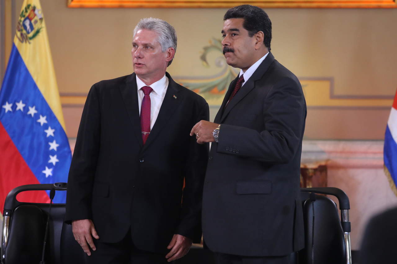 Maduro recibe a presidente cubano Díaz-Canel en visita oficial. Noticias en tiempo real