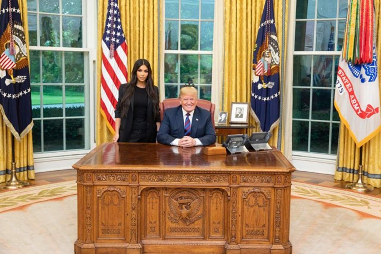 Trump recibe a Kim Kardashian en la Casa Blanca. Noticias en tiempo real