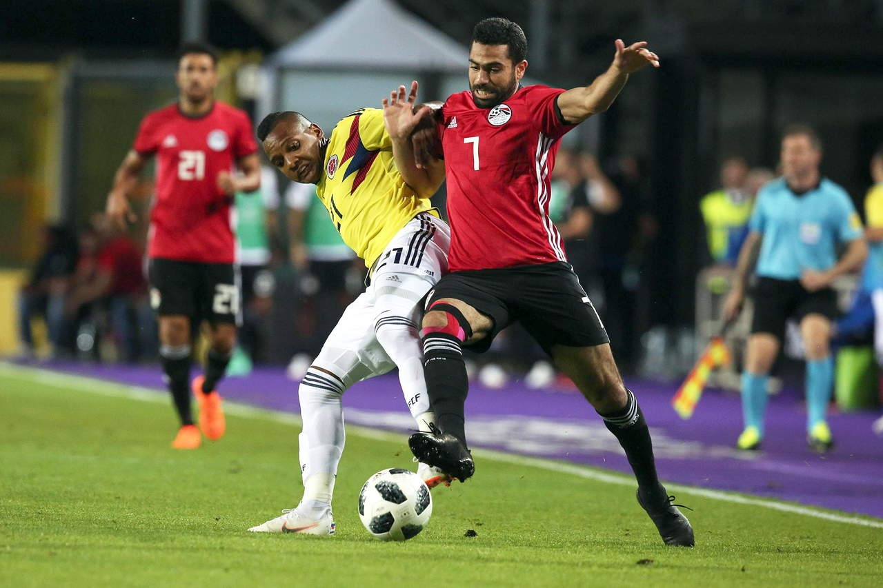 Egipto y Colombia empatan a cero en preparación rumbo a Rusia. Noticias en tiempo real