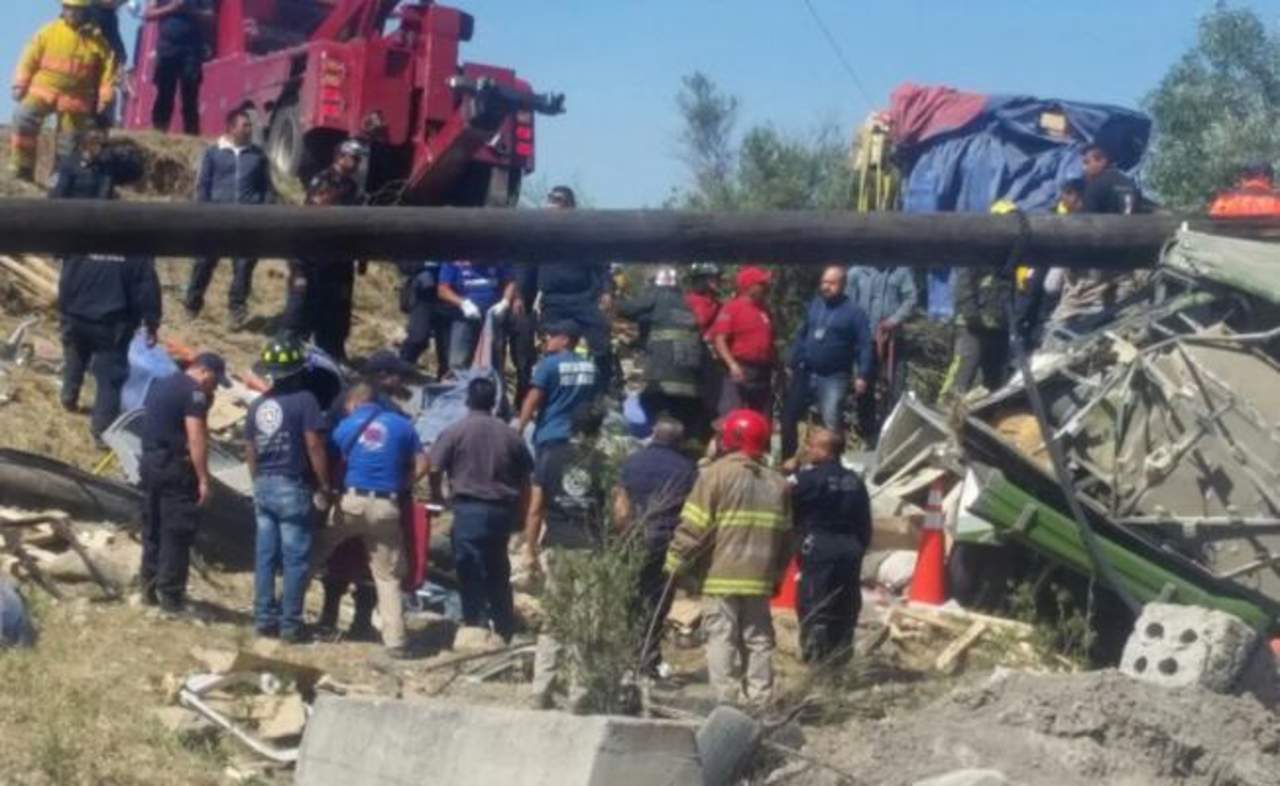 Reportan accidente en carretera de Texcoco; al menos 8 muertos. Noticias en tiempo real