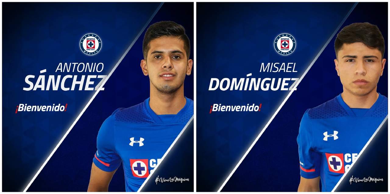 Oficializa Cruz Azul contratación de Sánchez y Domínguez. Noticias en tiempo real