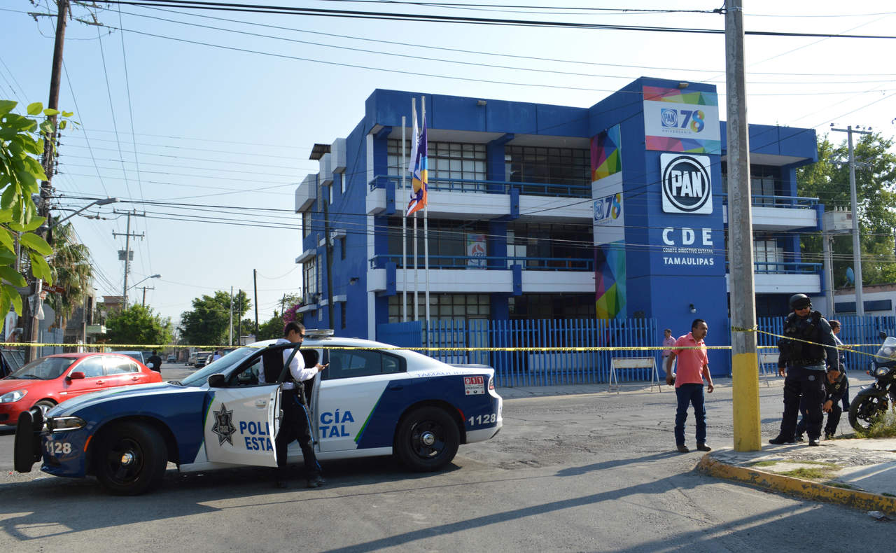 Condenan atentado contra sede del PAN en Tamaulipas. Noticias en tiempo real