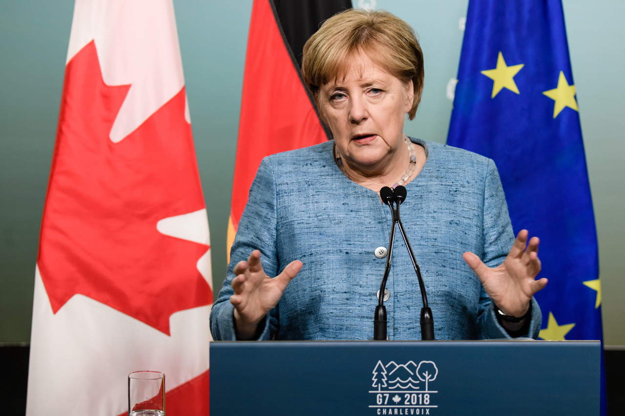 Califica Merkel de deprimente la actitud de Trump. Noticias en tiempo real