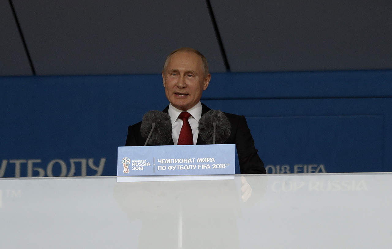Da Putin bienvenida a Mundial de Rusia 2018. Noticias en tiempo real