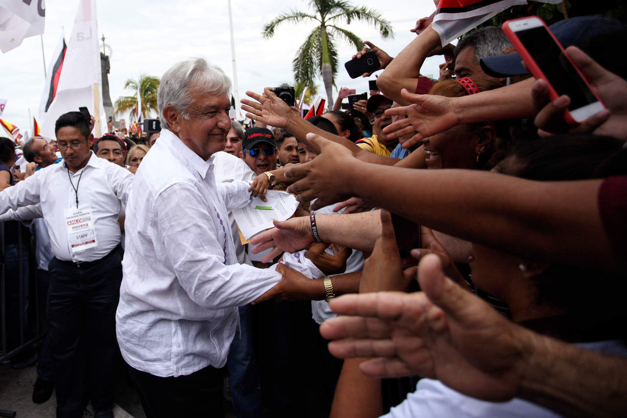 López Obrador incia primer cierre de campaña. Noticias en tiempo real