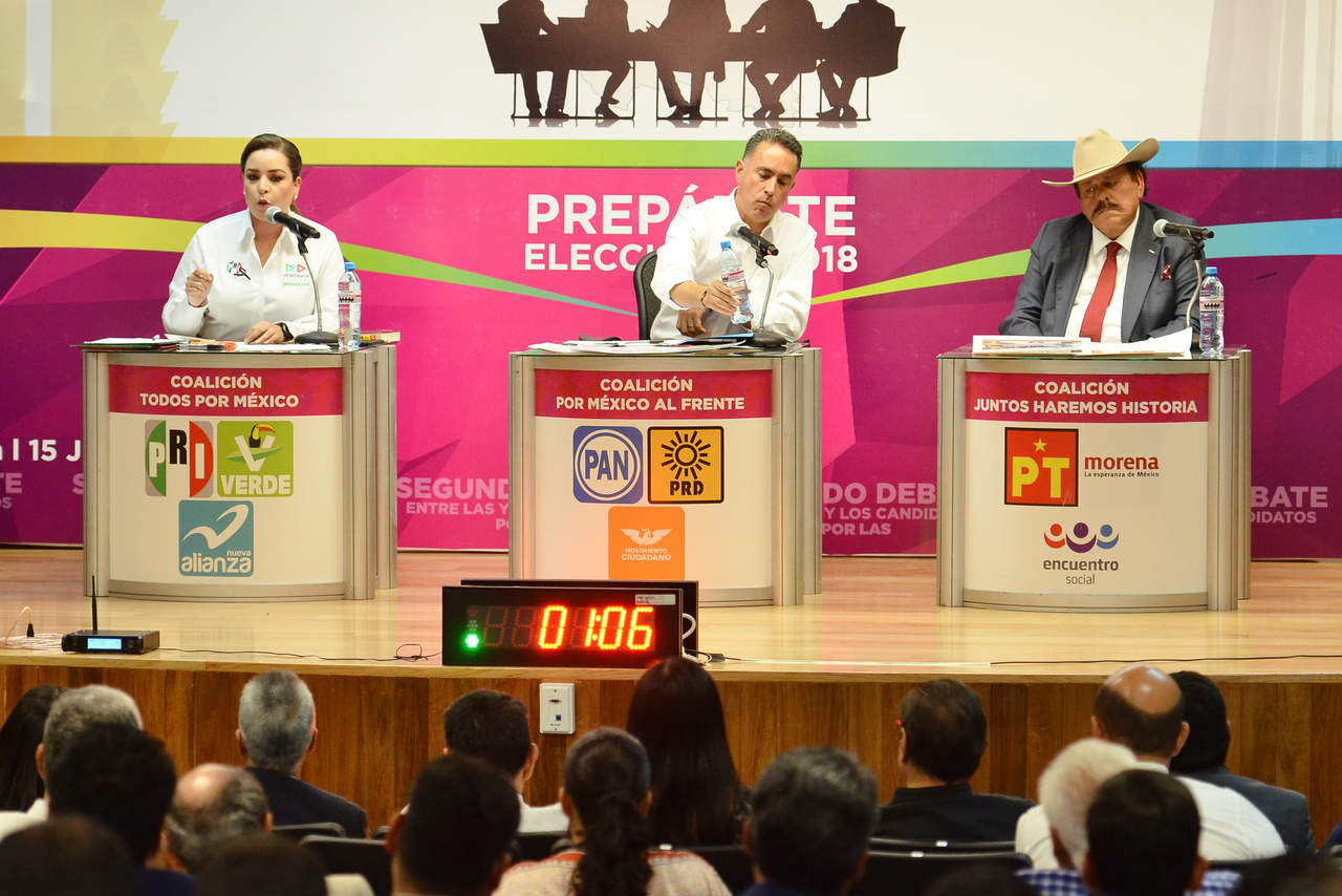 Seguridad, tema central en debate de senadores por Coahuila. Noticias en tiempo real