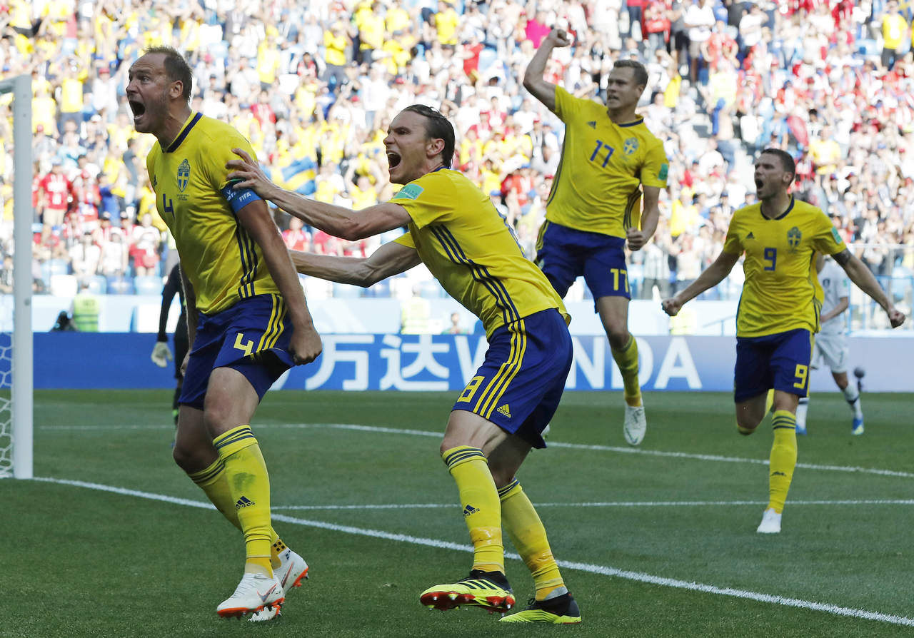 Suecia derrota por la mínima a Corea del Sur. Noticias en tiempo real