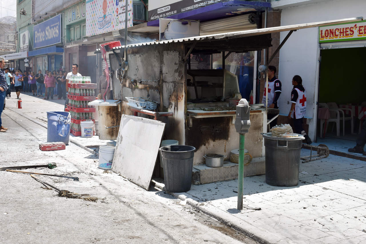 Se registra explosión en negocio de lonches en Centro de Torreón. Noticias en tiempo real