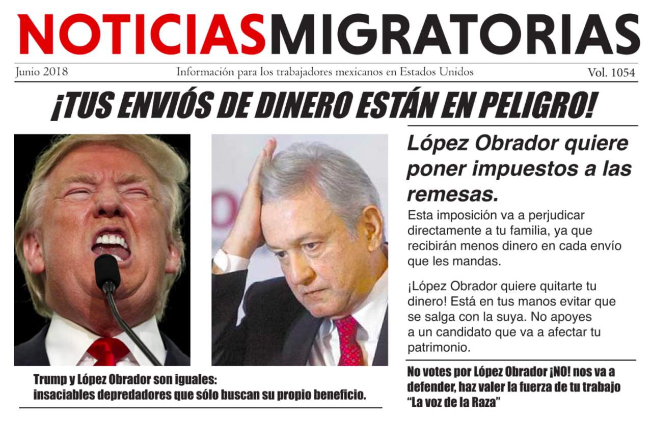 López Obrador no anunció impuestos para las remesas. Noticias en tiempo real