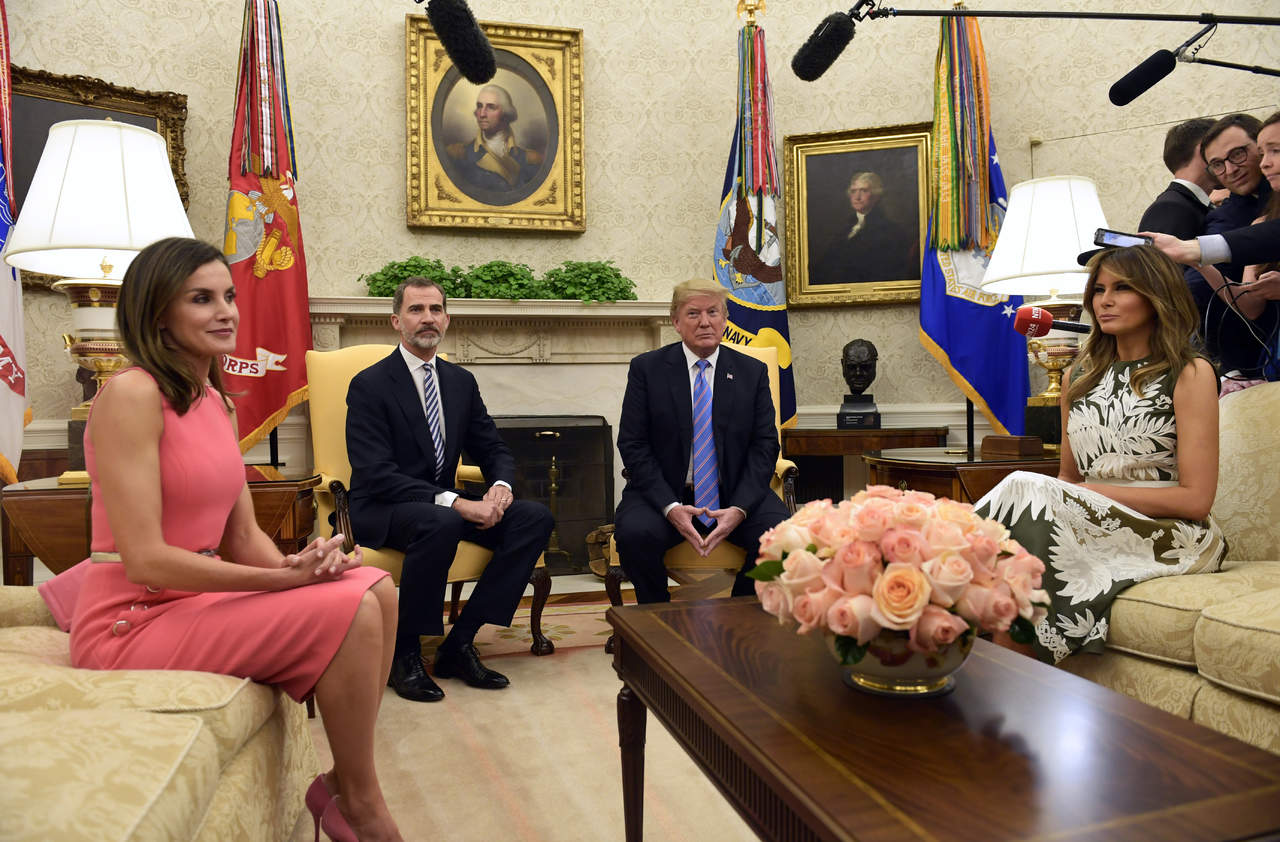 Trump recibe en la Casa Blanca a los reyes de España. Noticias en tiempo real