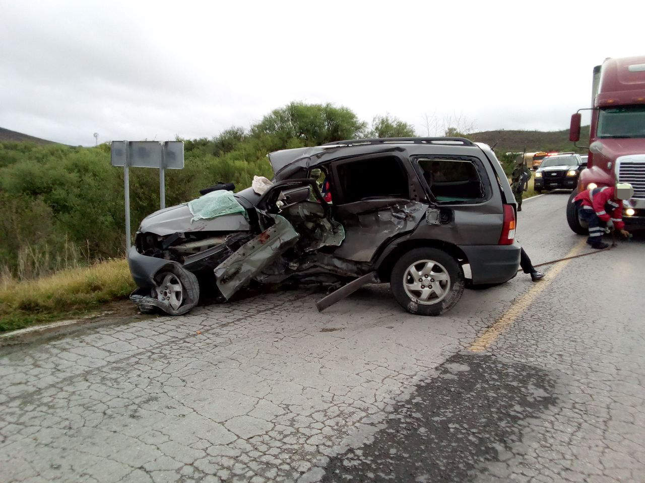 Accidente en la carretera Gómez Palacio-Durango deja un muerto y un herido. Noticias en tiempo real