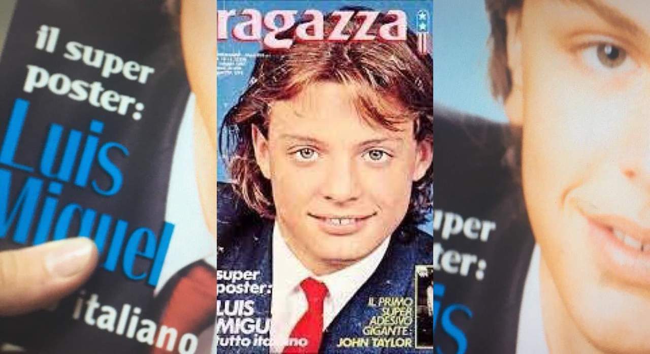 Esta es la verdadera portada de Ragazza in en la que sale Luis Miguel. Noticias en tiempo real