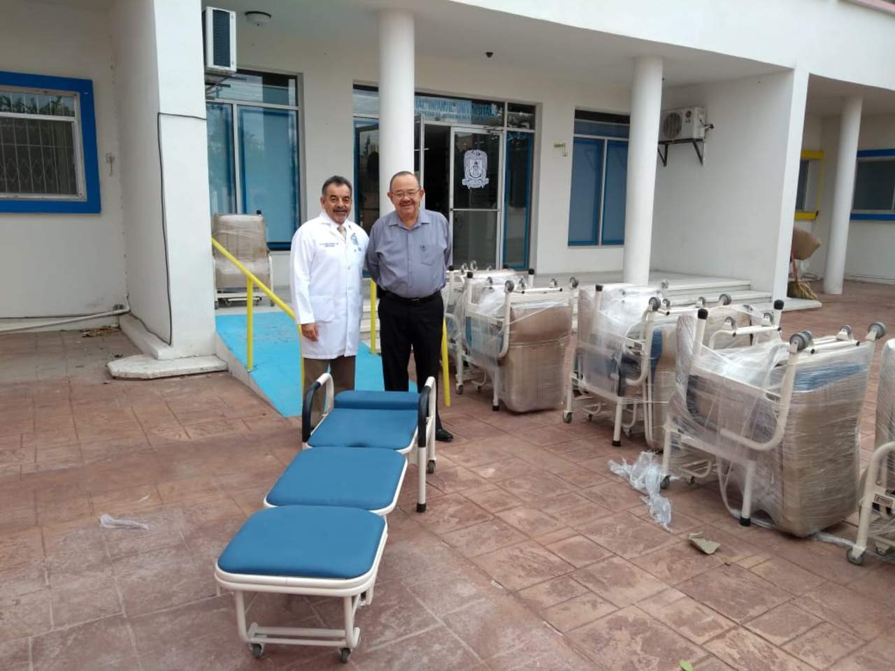 Sembradores donan mobiliario a hospitales de Torreón. Noticias en tiempo real