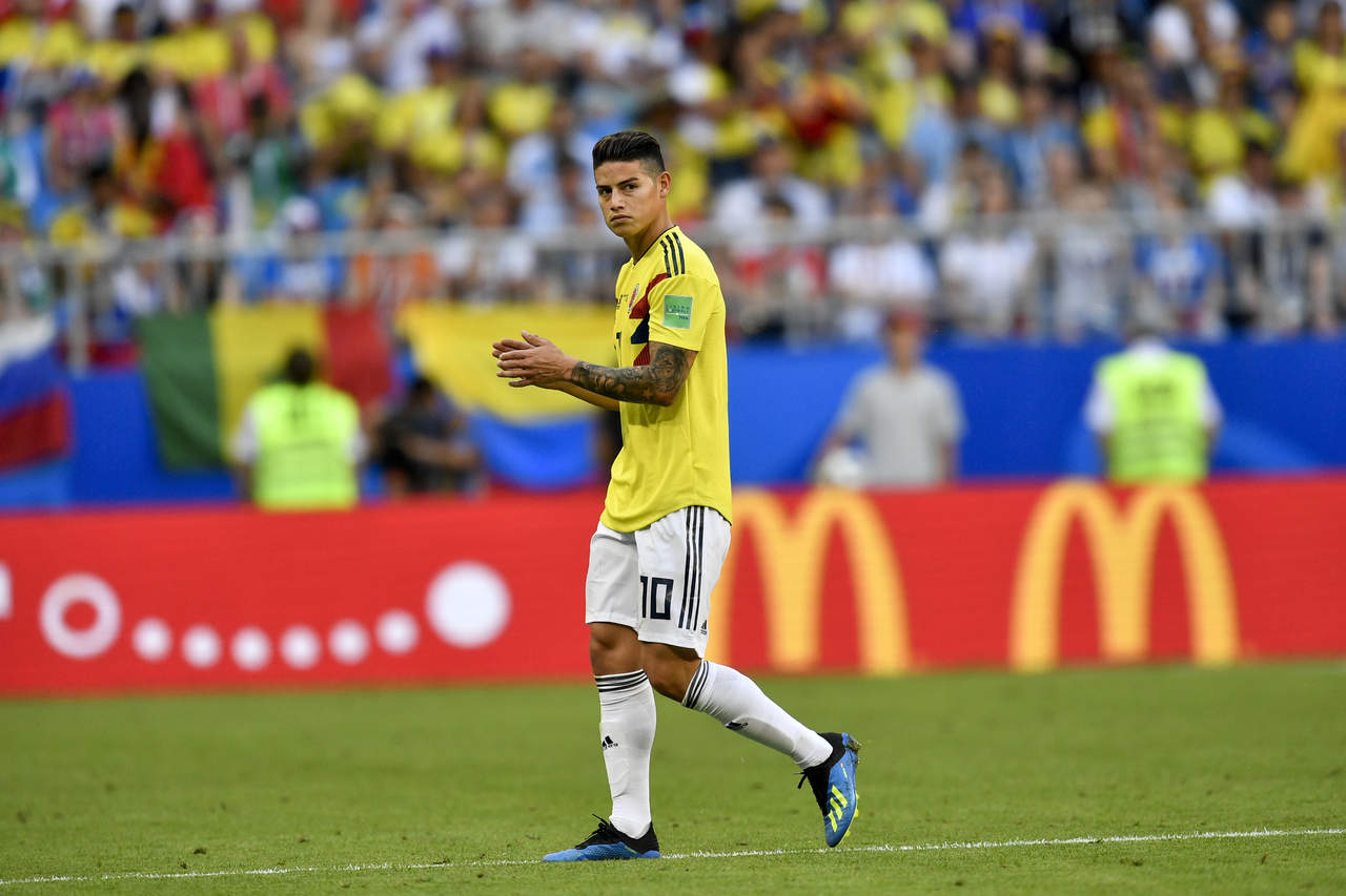 Lesión de James Rodríguez es leve, confirma Colombia. Noticias en tiempo real
