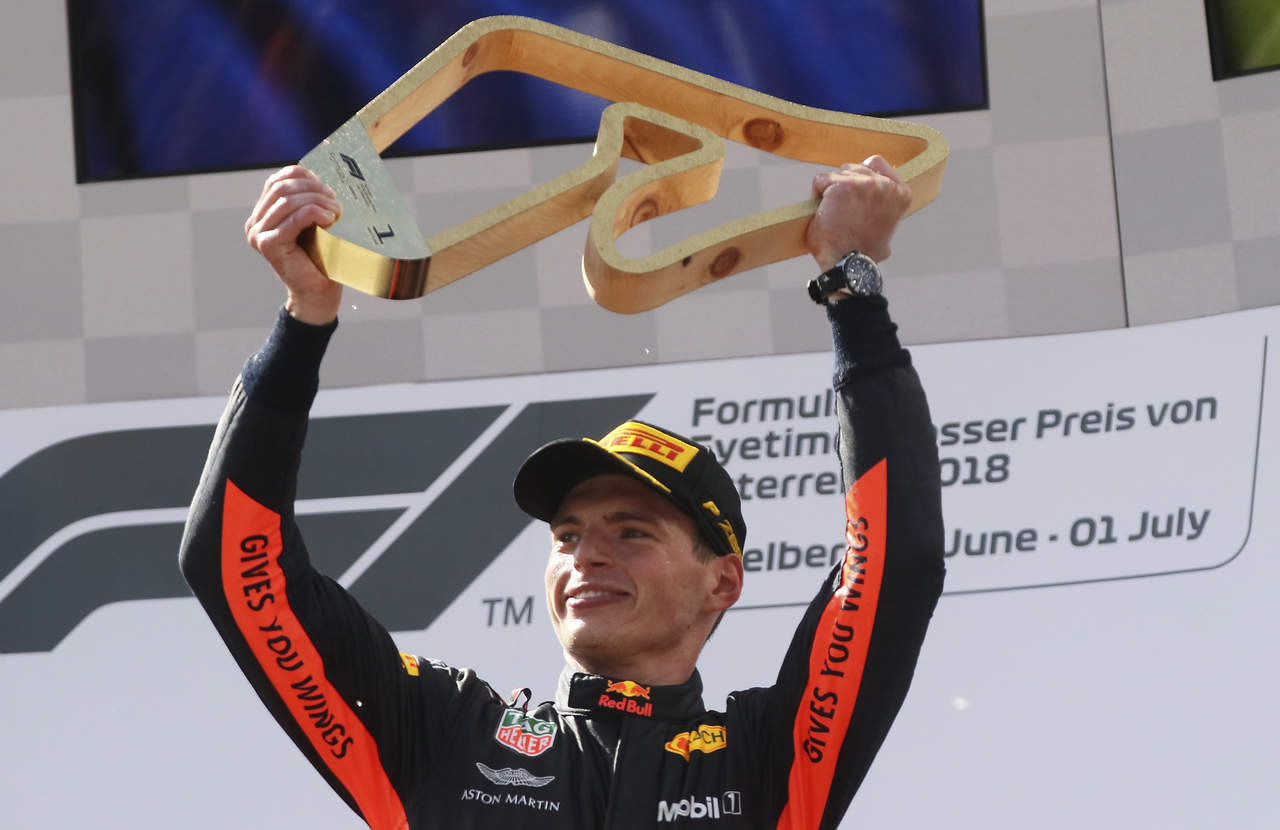Verstappen se lleva el GP de Austria. Noticias en tiempo real