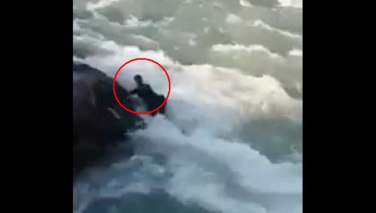 VIDEO: Se ahoga en un río al intentar tomarse una selfie. Noticias en tiempo real