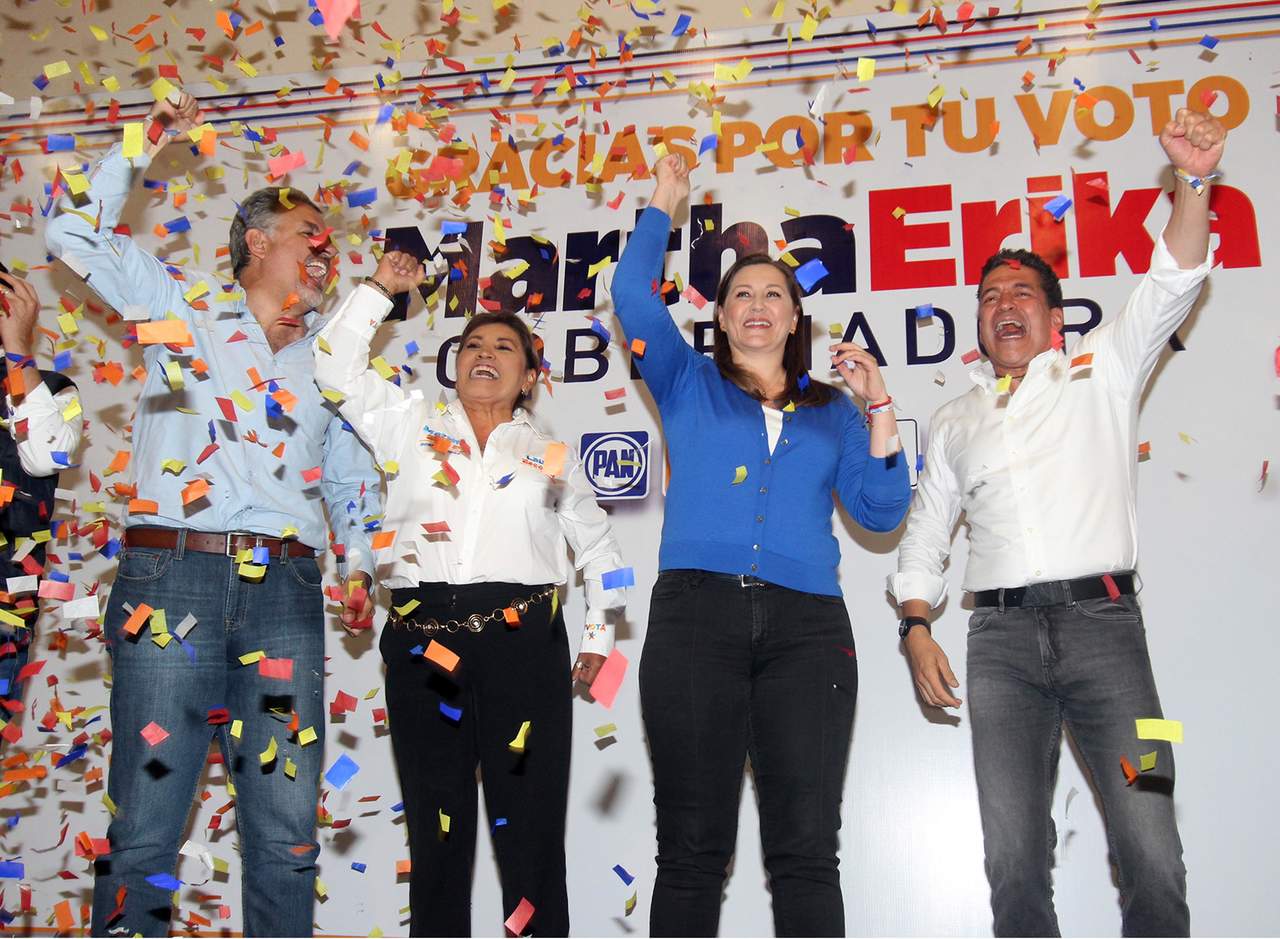 Martha Erika, lleva ventaja de tres puntos en Puebla. Noticias en tiempo real