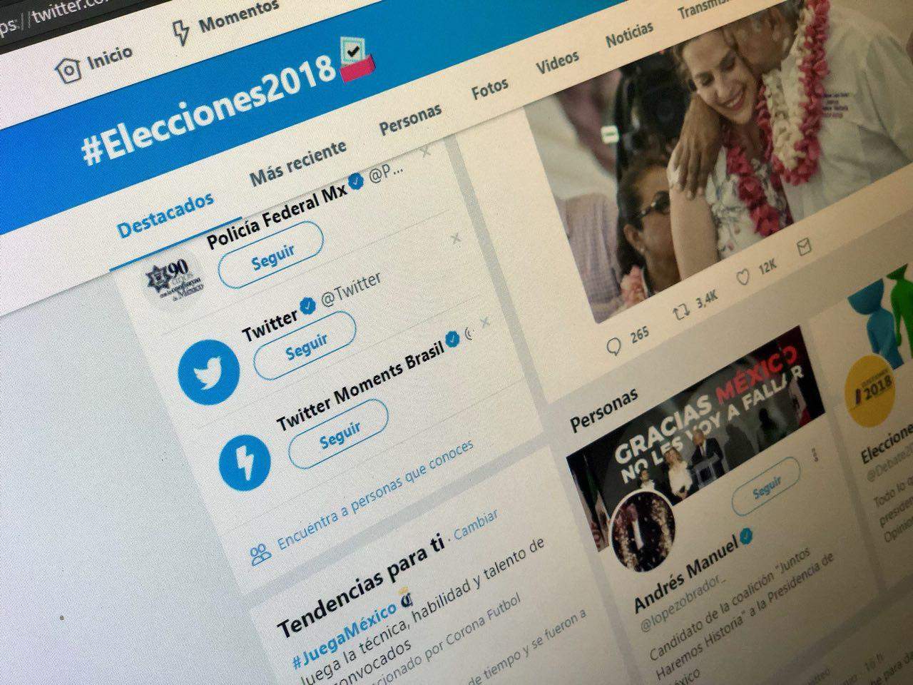 Jornada electoral generó más de 6 millones de tuits. Noticias en tiempo real