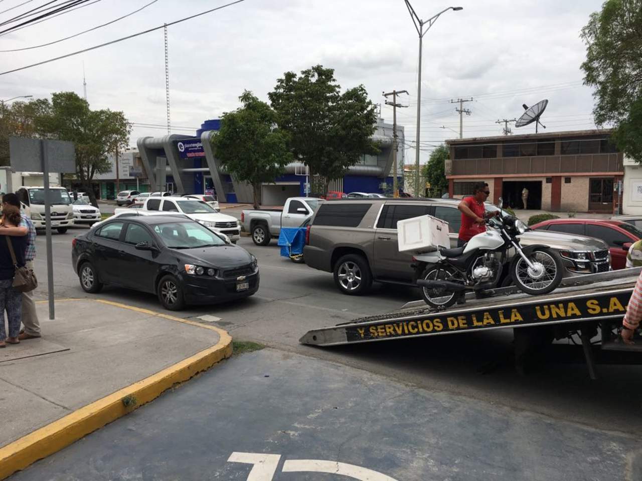 Arrollan a motociclista en la colonia Navarro. Noticias en tiempo real