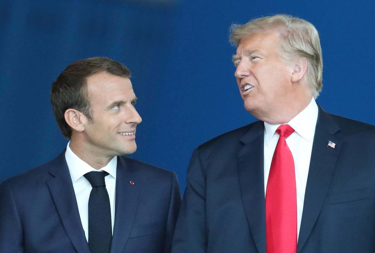Tras encuentro en la OTAN, Trump destaca buena relación con Macron. Noticias en tiempo real