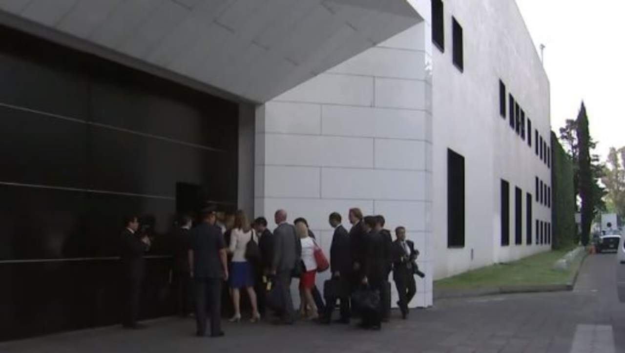 Delegación de EU llega a Los Pinos para reunión con Peña Nieto. Noticias en tiempo real