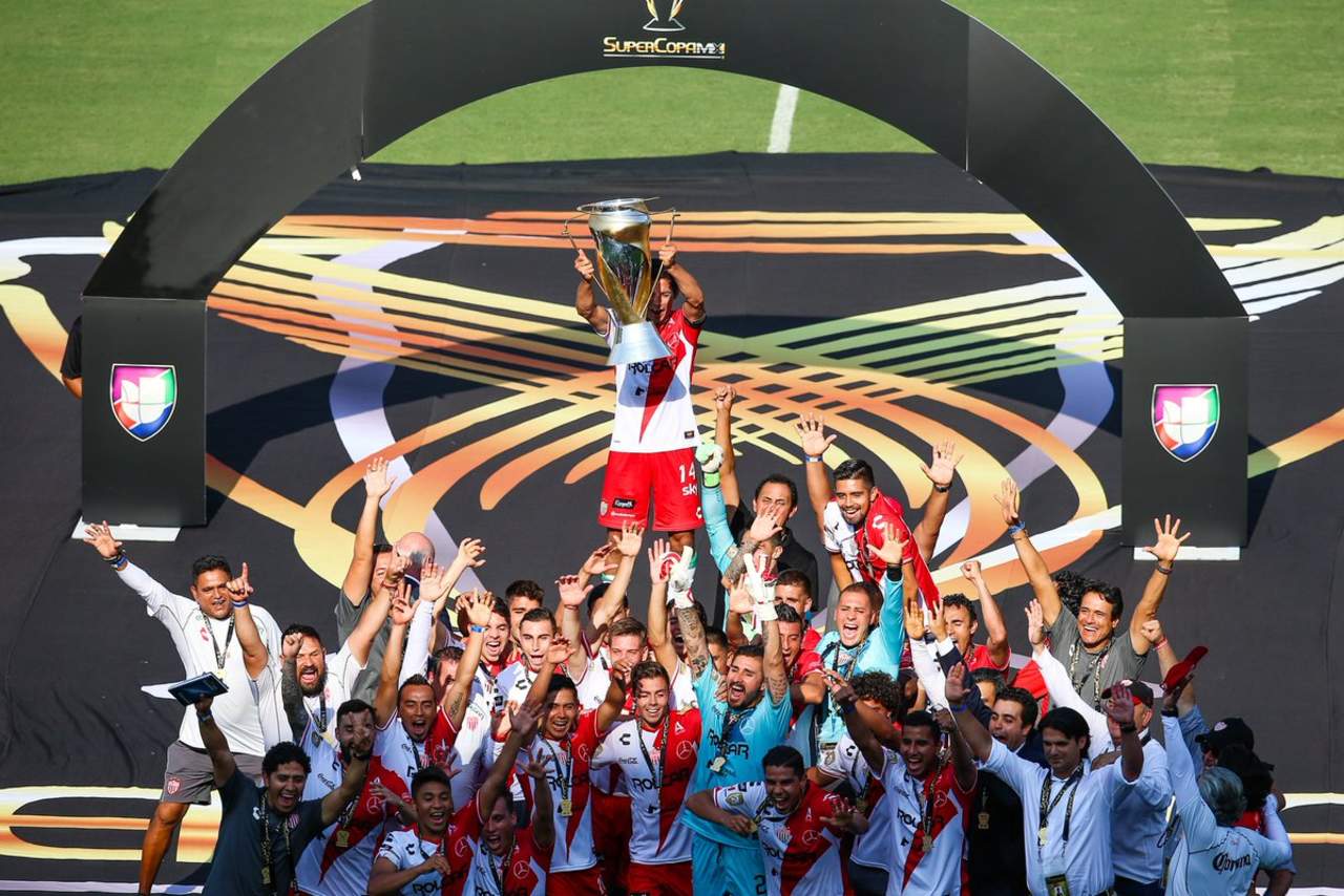 Necaxa es campeón de Supercopa MX. Noticias en tiempo real