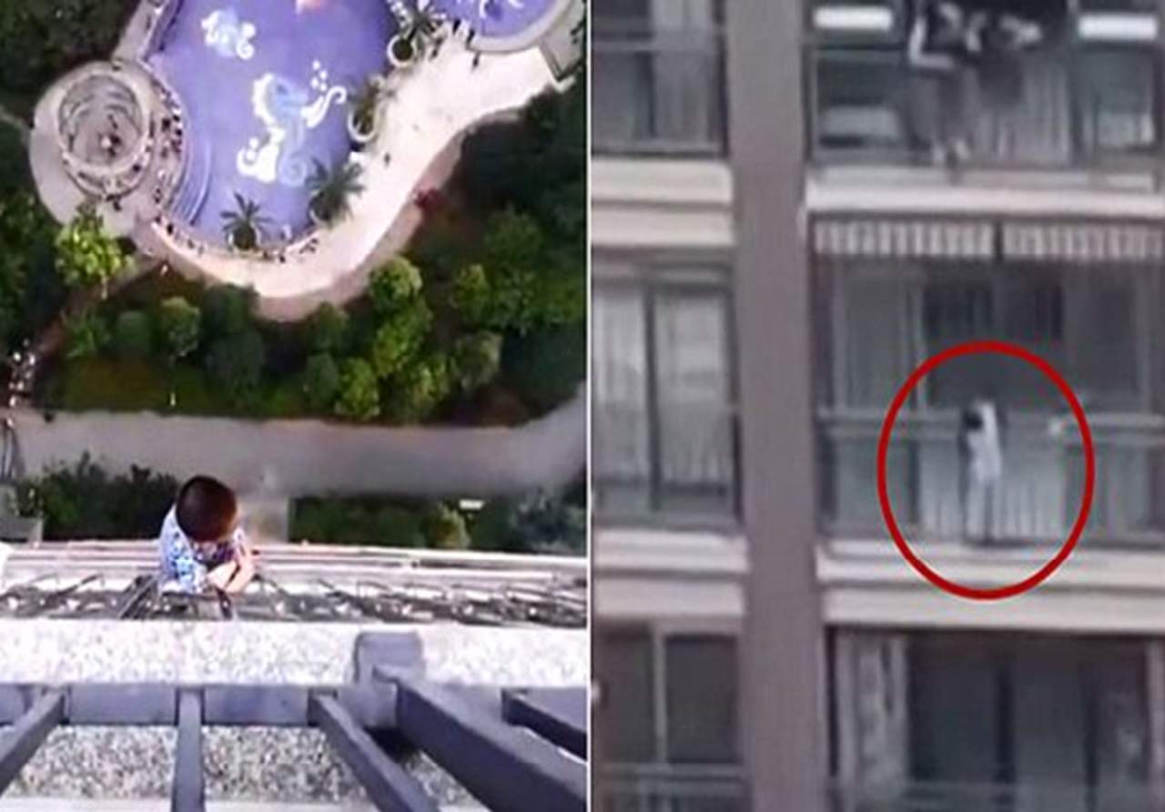 Niño de 5 años se salva de una caída de 19 pisos. Noticias en tiempo real