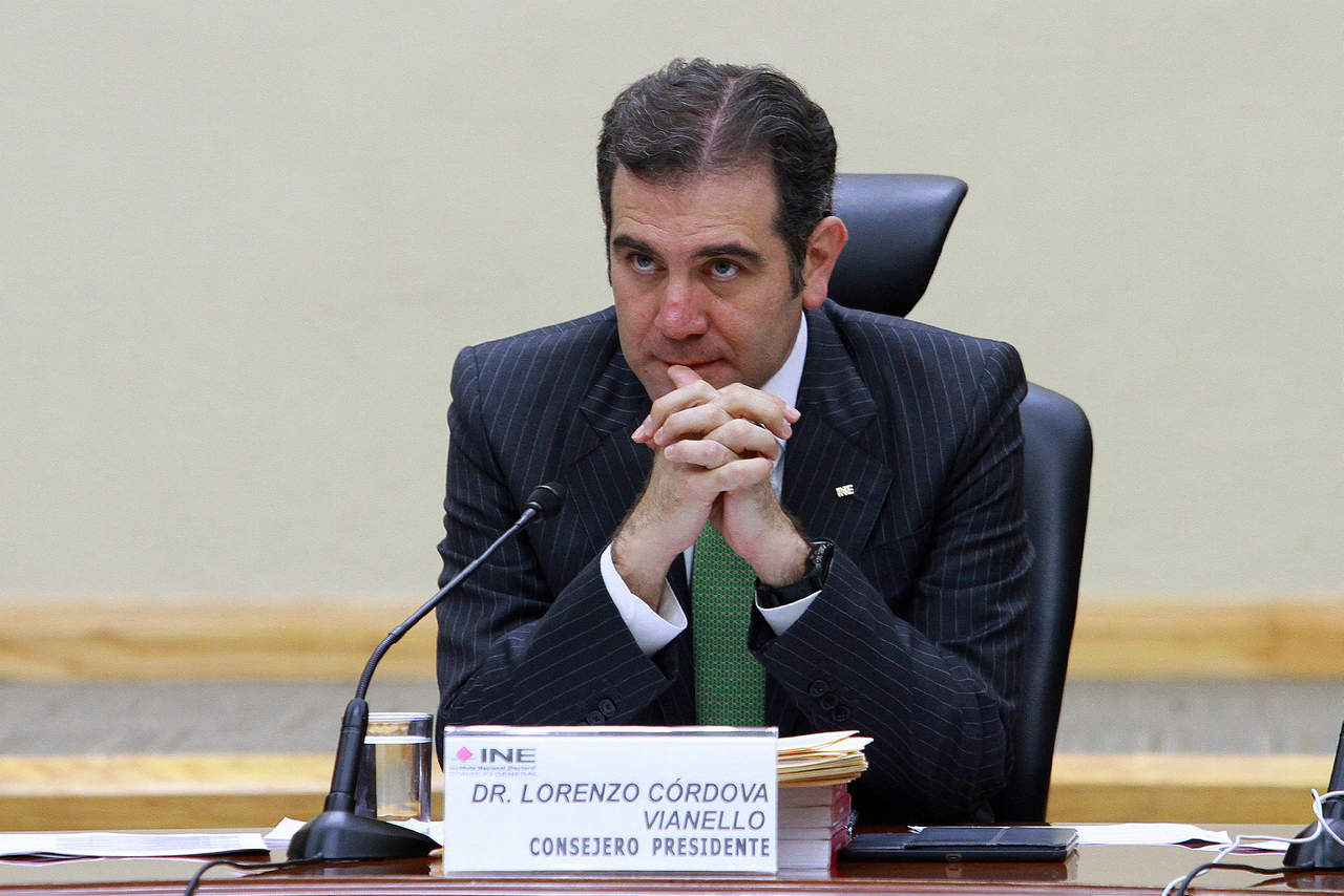 Lorenzo Córdova garantiza austeridad en presupuesto 2019 del INE. Noticias en tiempo real