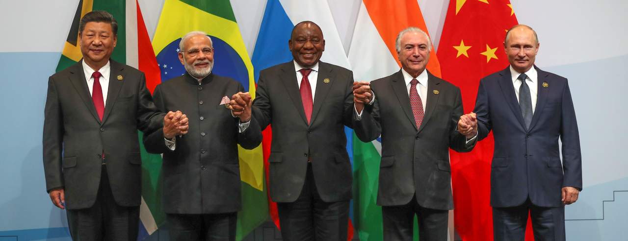 Los BRICS van por el libre comercio, en oposición a EU. Noticias en tiempo real