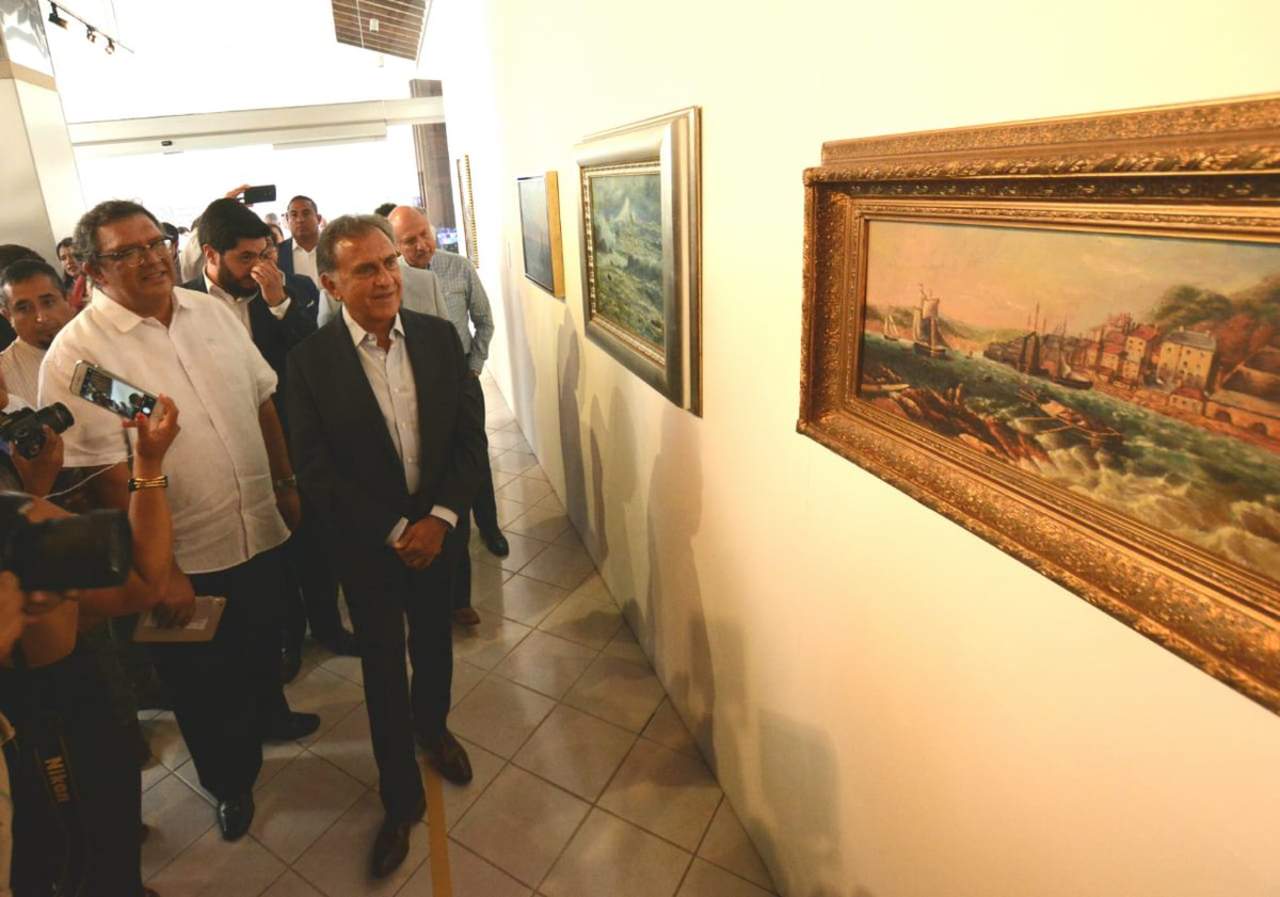 Inauguran exposición con obras de arte decomisadas a Javier Duarte. Noticias en tiempo real