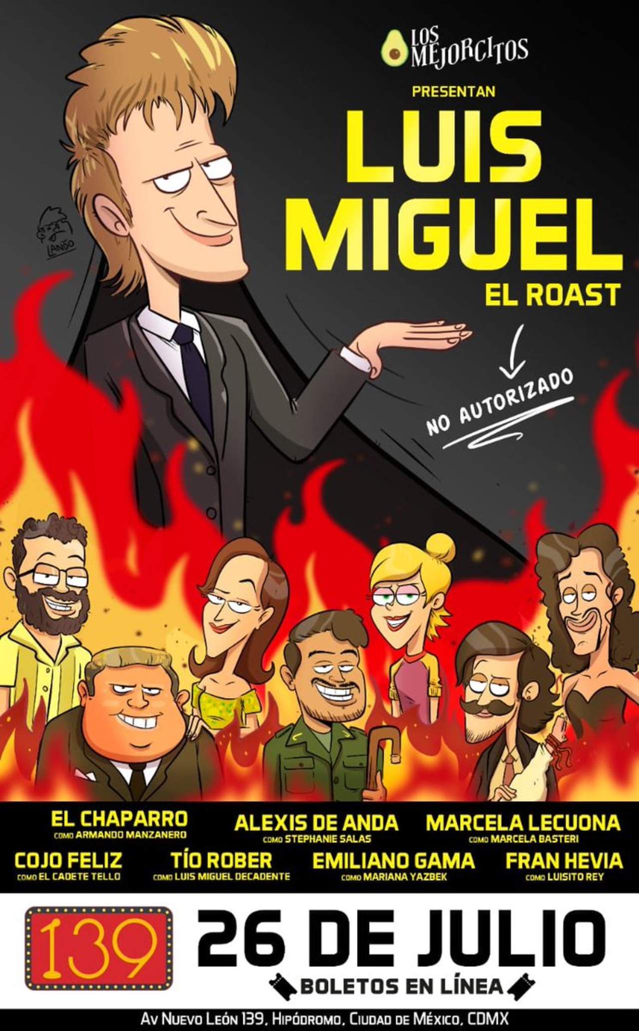 Rostizarán a los personajes de la serie de Luis Miguel. Noticias en tiempo real