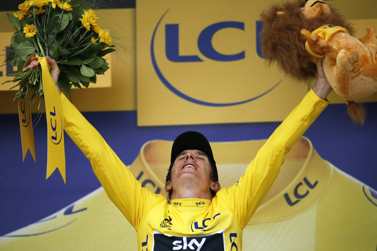 Thomas es virtual campeón del Tour de Francia. Noticias en tiempo real