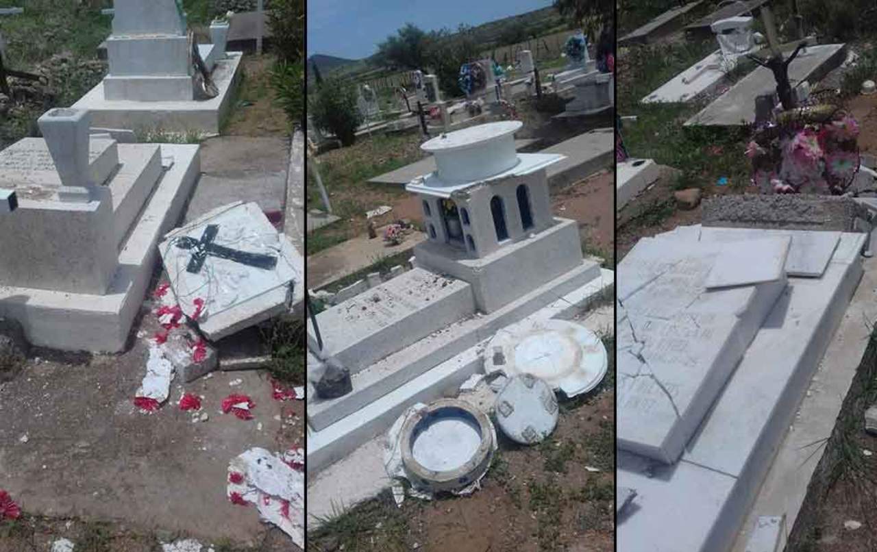 Niños vandalizan 61 tumbas en comunidad de Chihuahua. Noticias en tiempo real